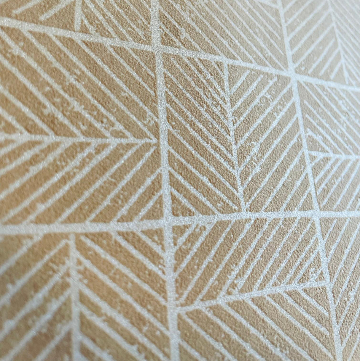 Veer Decor Carimbo Mosaic Beige Wallpaper