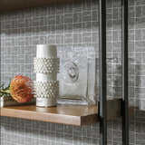Veer Decor Carimbo Mosaic Grey Wallpaper