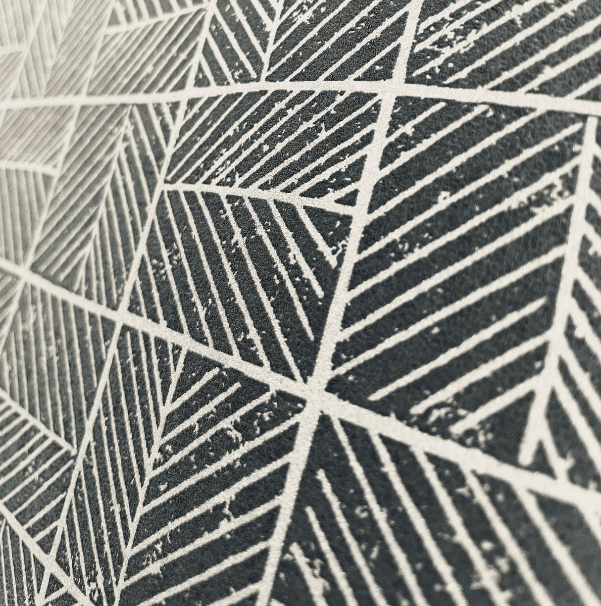 Veer Decor Carimbo Mosaic Grey Wallpaper