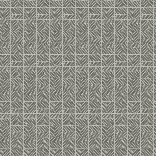 Veer Decor Carimbo Mosaic Grey Wallpaper
