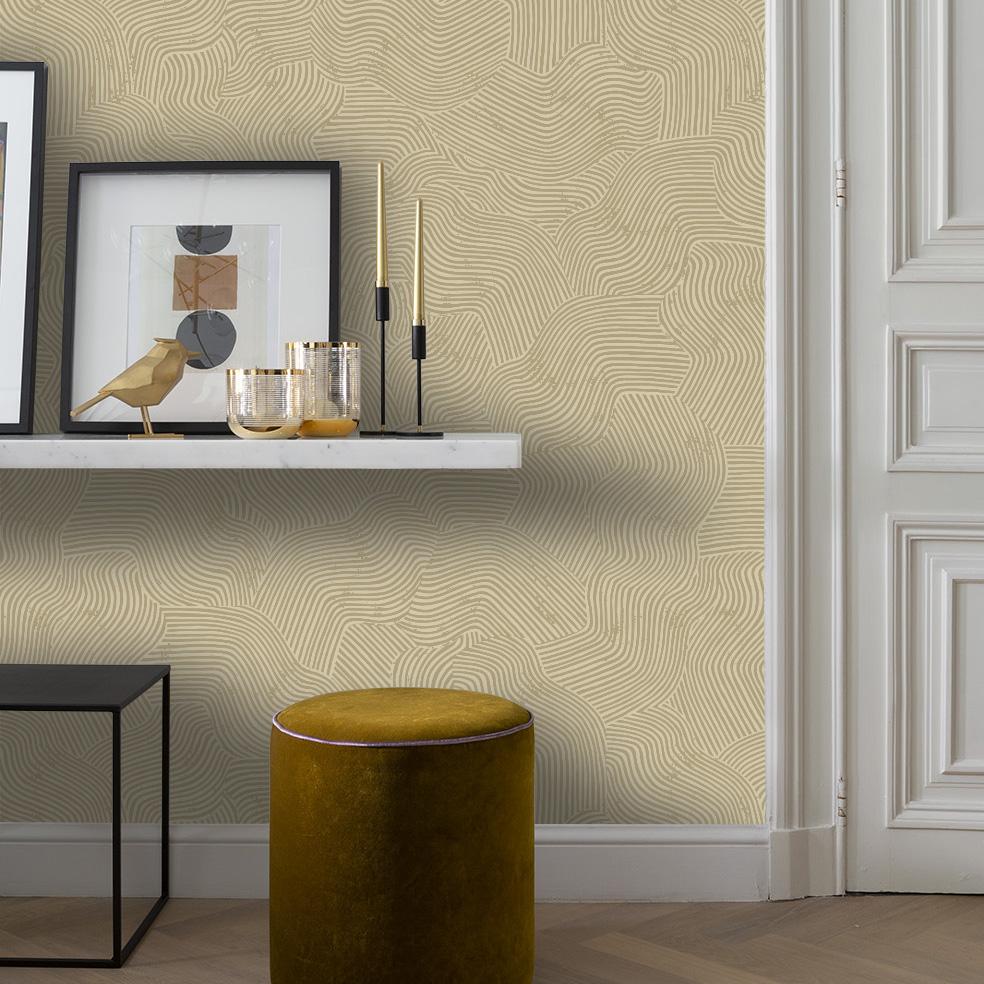 Veer Decor Bahia Dunes Beige Wallpaper