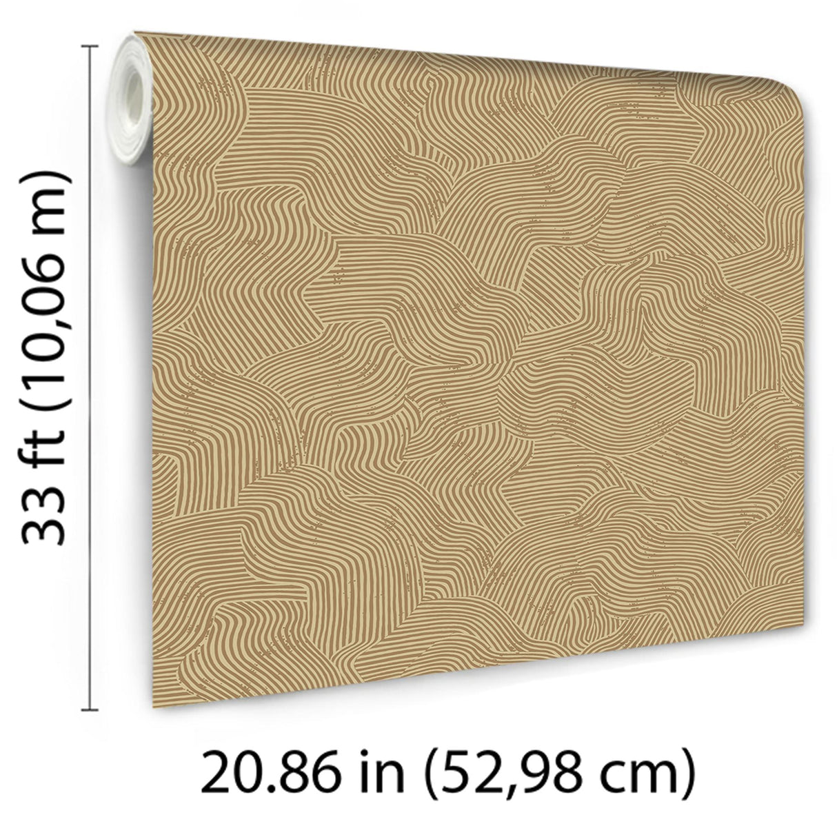 Veer Decor Bahia Dunes Camel Wallpaper