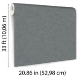 Veer Decor Bahia Dunes Navy Wallpaper