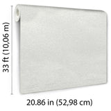 Veer Decor Faux Textile Fiber Texture Cream Wallpaper