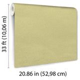 Veer Decor Faux Non-Woven Textile Fiber Texture Yellow Wallpaper