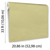 Veer Decor Faux Textile Fiber Texture Yellow Wallpaper