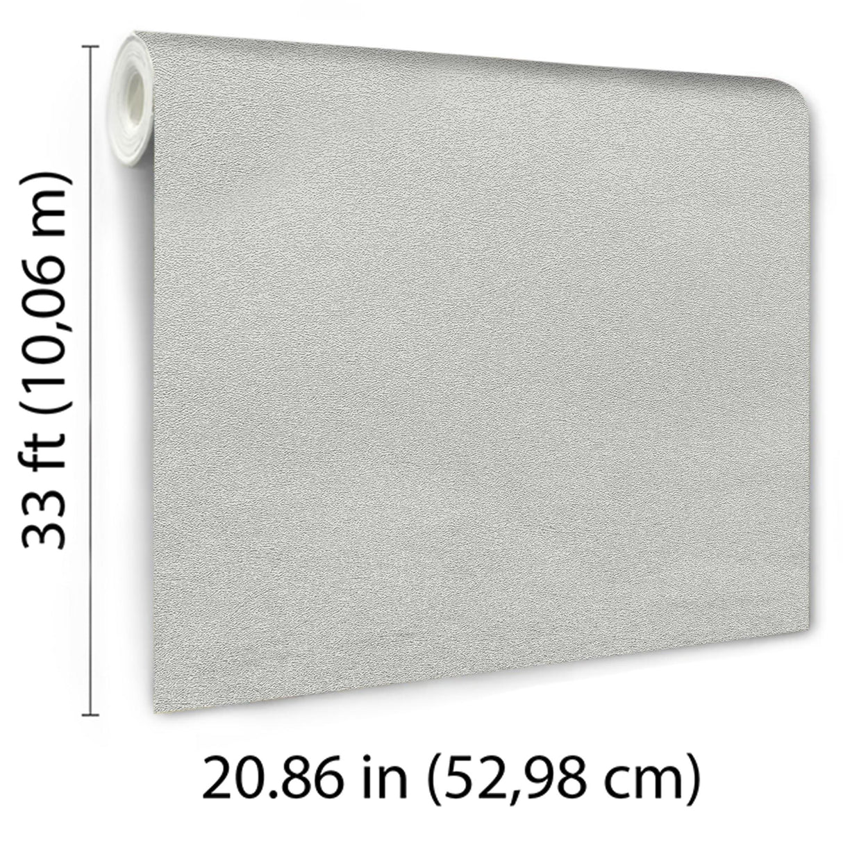 Veer Decor Faux Textile Fiber Texture Grey Wallpaper