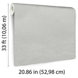 Veer Decor Faux Textile Fiber Texture Grey Wallpaper