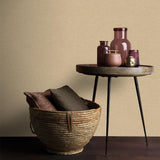 Veer Decor Chanel Linen Blend Taupe Wallpaper