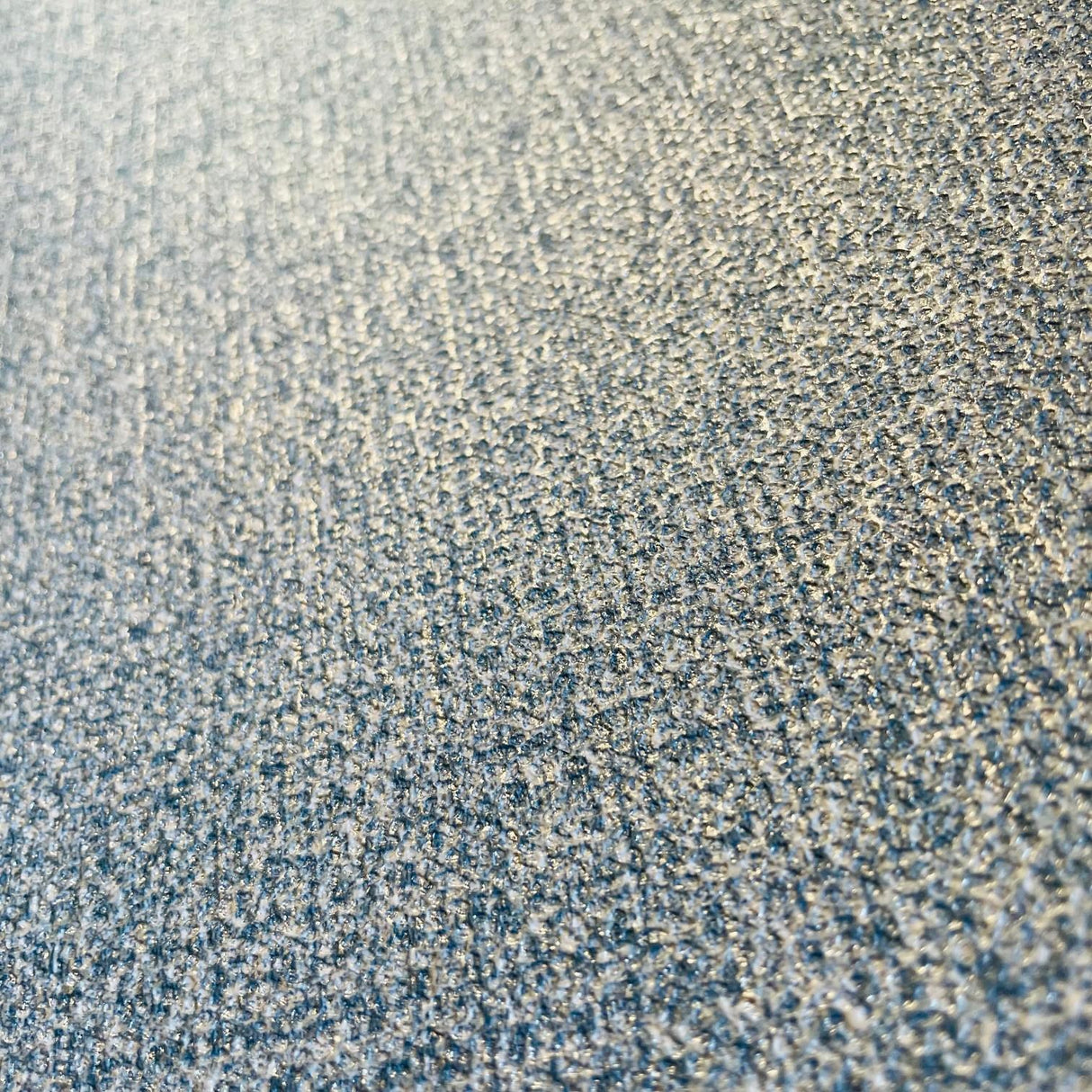 Veer Decor Chanel Linen Blend Blue Wallpaper