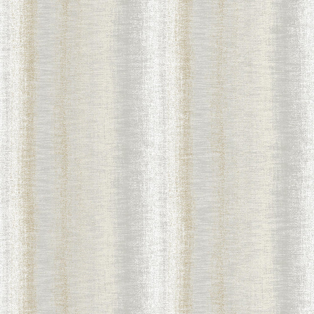 Veer Decor Woven Gradient Stripe Beige Wallpaper