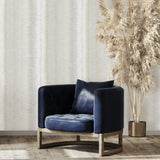 Veer Decor Woven Gradient Stripe Beige Wallpaper