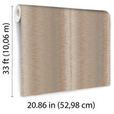 Veer Decor Woven Gradient Stripe Red Wallpaper
