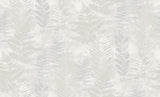 Veer Decor Fern Horizon White Wallpaper