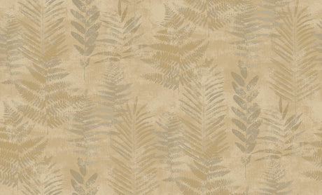 Veer Decor Fern Horizon Tan Wallpaper