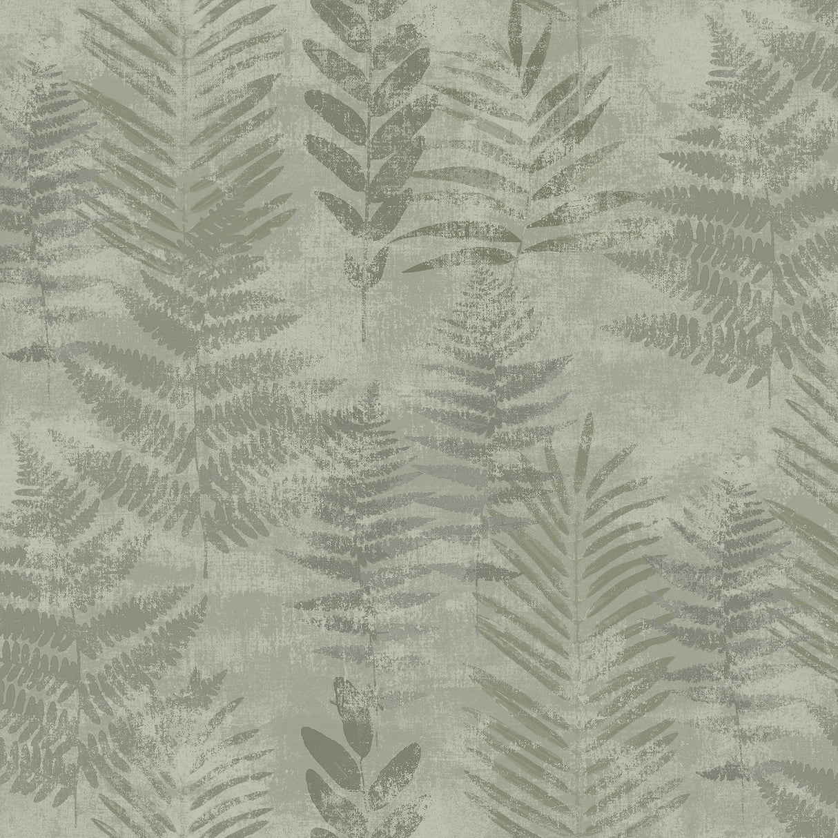Veer Decor Fern Horizon Green Wallpaper