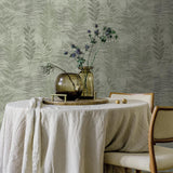 Veer Decor Fern Horizon Green Wallpaper