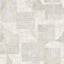 Veer Decor Geo Canvas White Wallpaper
