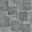 Veer Decor Geo Canvas Blue Wallpaper