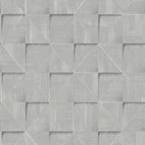 Veer Decor Prism Grid Blue Wallpaper
