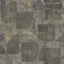 Veer Decor Geo Canvas Brown Wallpaper