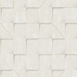 Veer Decor Prism Grid White Wallpaper