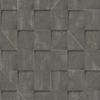 Veer Decor Prism Grid Brown Wallpaper
