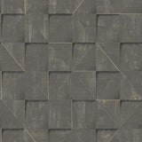 Veer Decor Prism Grid Brown Wallpaper