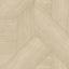 Veer Decor Sculpted Chevron Wood Panels Beige Wallpaper