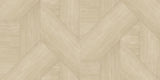 Veer Decor Sculpted Chevron Wood Panels Beige Wallpaper