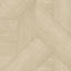 Veer Decor Sculpted Chevron Wood Panels Beige Wallpaper