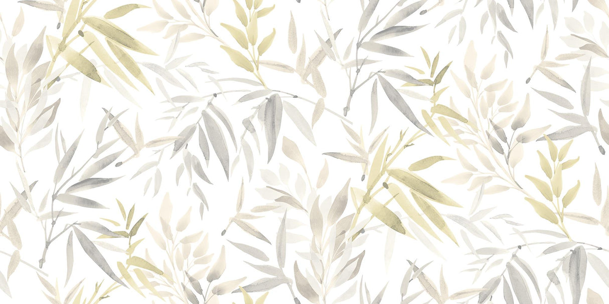 Veer Decor Painted Canopy Beige Wallpaper