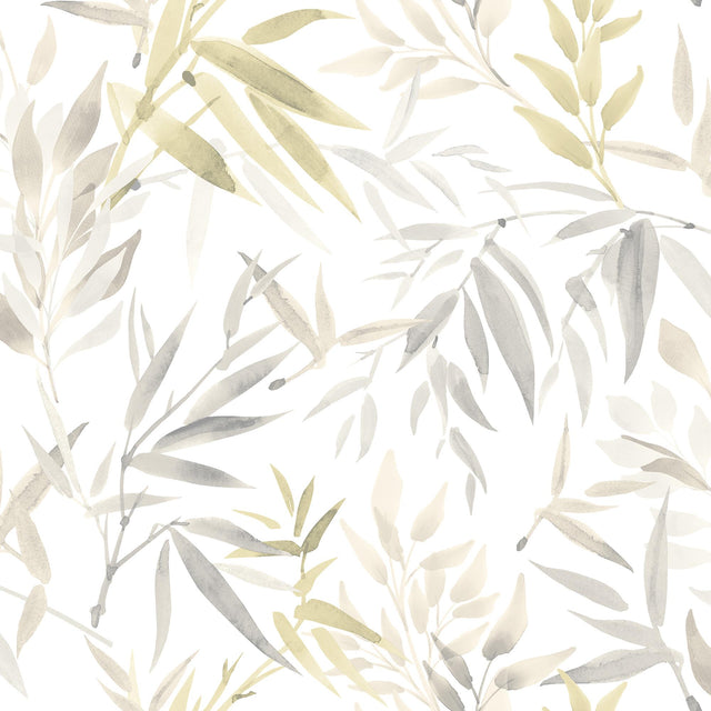Veer Decor Painted Canopy Beige Wallpaper