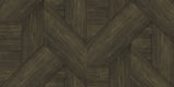 Veer Decor Sculpted Chevron Wood Panels Brown Wallpaper