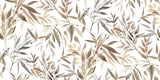 Veer Decor Painted Canopy Red Wallpaper