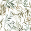 Veer Decor Painted Canopy Green Wallpaper
