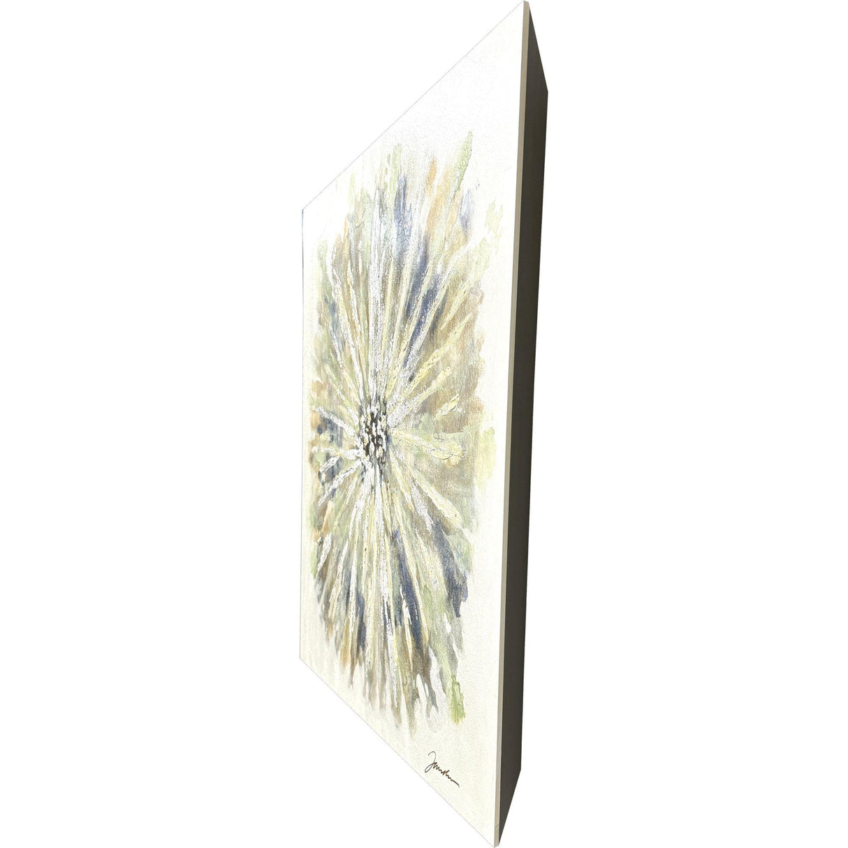 Paragon Dandelion Green 38 X 38 X 3 Wall Hanging