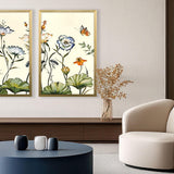 Paragon Garden of Eden II Blue 51 X 33 X 2 Wall Art