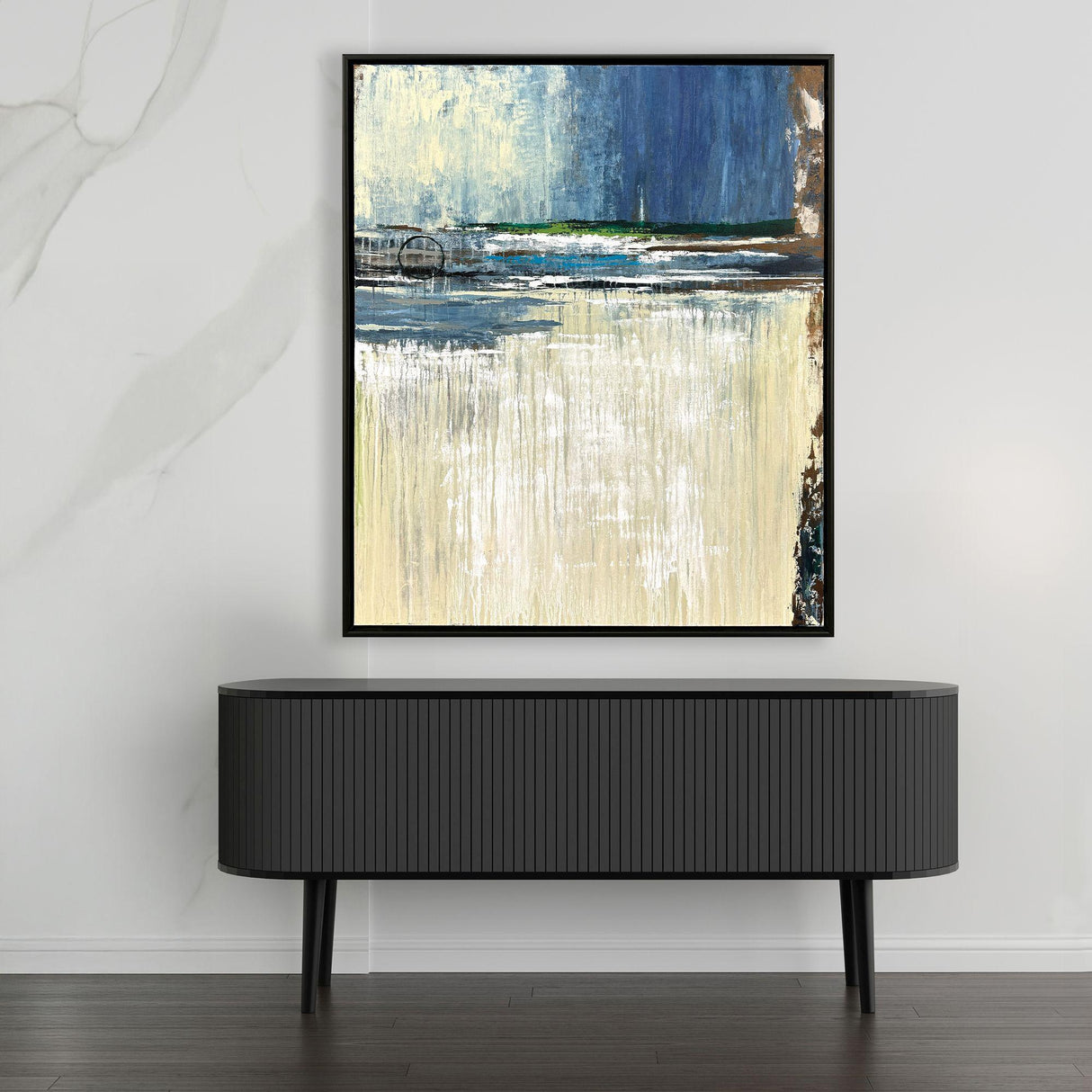 Paragon Coast Road II Blue 52 X 42 X 2 Wall Art