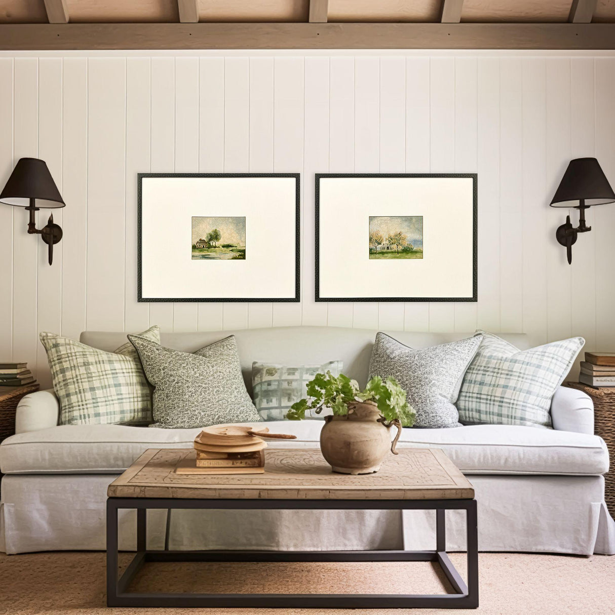 Paragon In the Meadows III S/2 Green 23 X 29 X 1 Wall Art