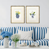 Paragon Blue and White II S/2 Blue 27 X 21 X 2 Wall Art