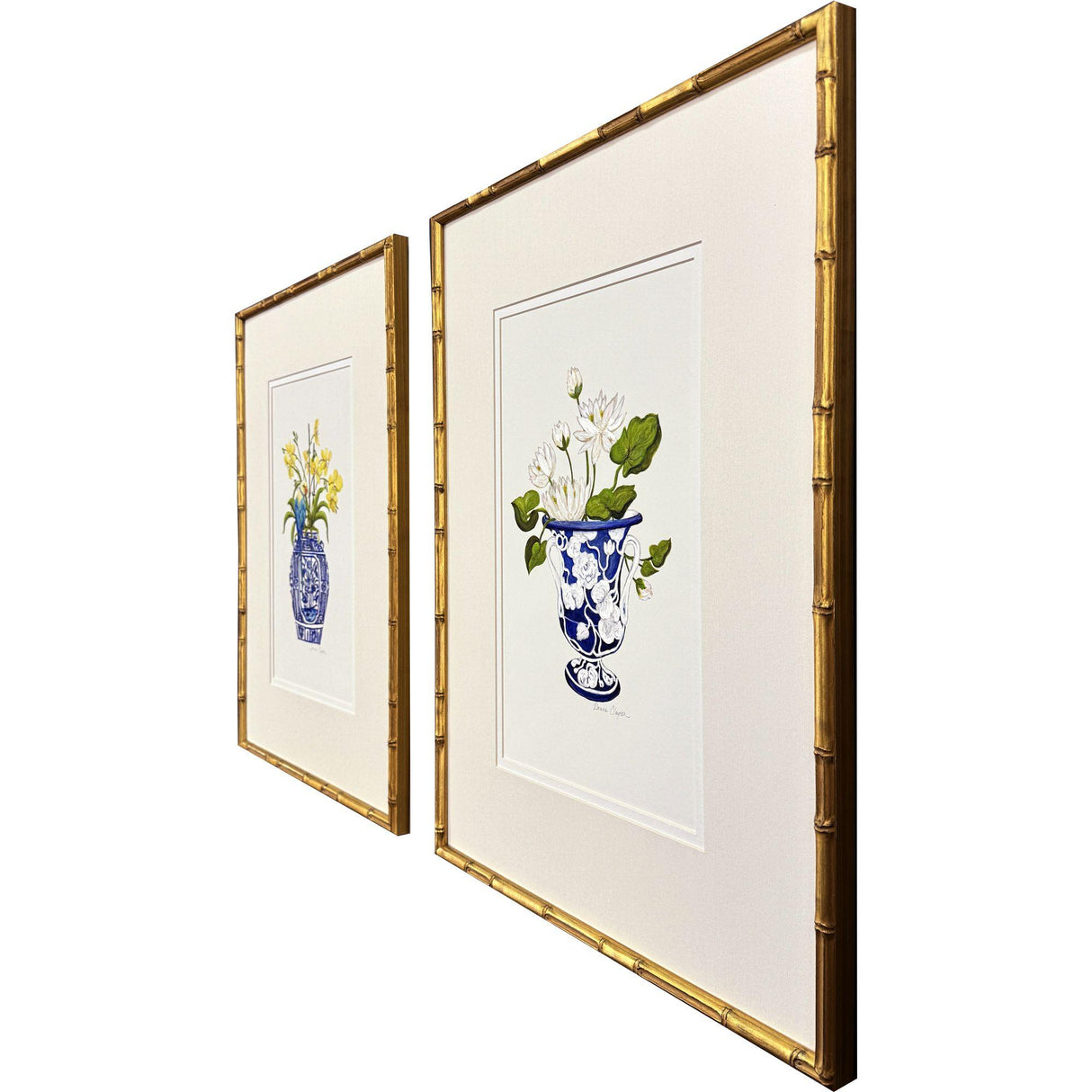 Paragon Blue and White II S/2 Blue 27 X 21 X 2 Wall Art