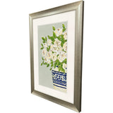 Paragon Floral Balance I Blue 43 X 31 X 2 Wall Art
