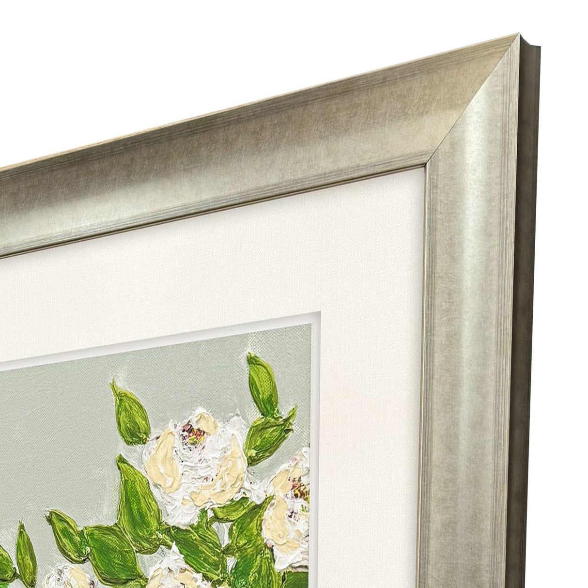 Paragon Floral Balance I Blue 43 X 31 X 2 Wall Art