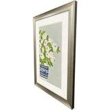 Paragon Floral Balance II Blue 43 X 31 X 2 Wall Art