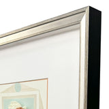 Paragon Intaglio Busts S/2 Teal 18 X 18 X 2 Wall Art