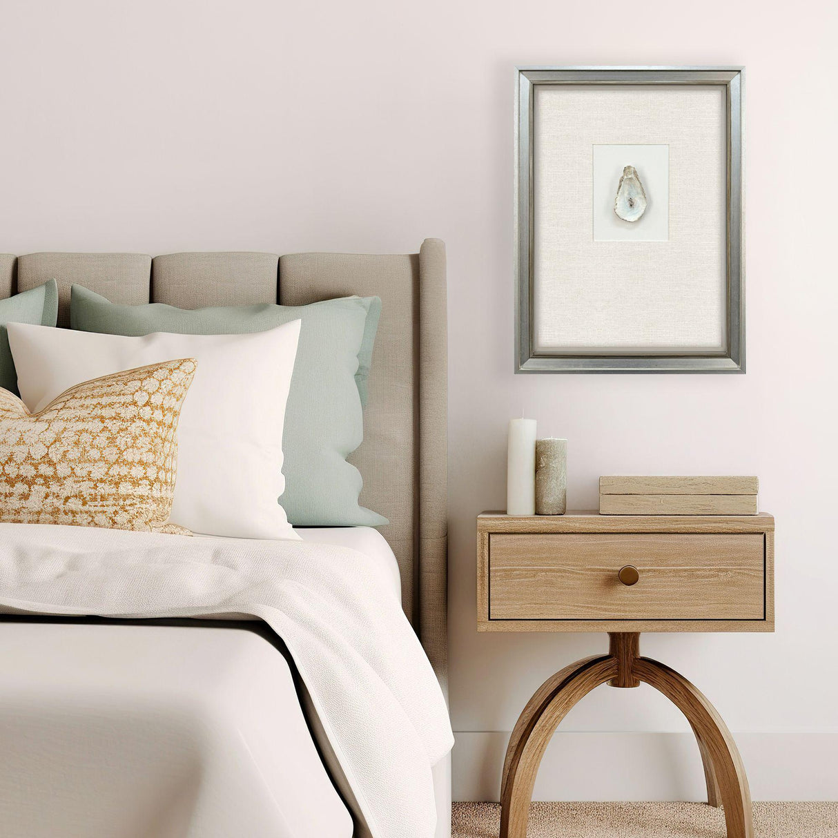 Paragon Oyster in Paradise I Beige 26 X 19 X 3 Wall Art