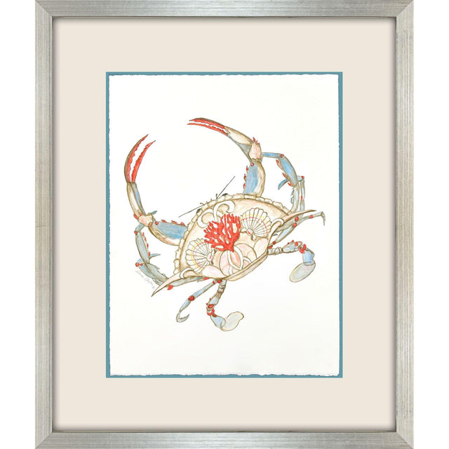 Paragon Crab Celebration II Orange 39 X 33 X 2 Wall Art