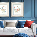Paragon Crab Celebration II Orange 39 X 33 X 2 Wall Art