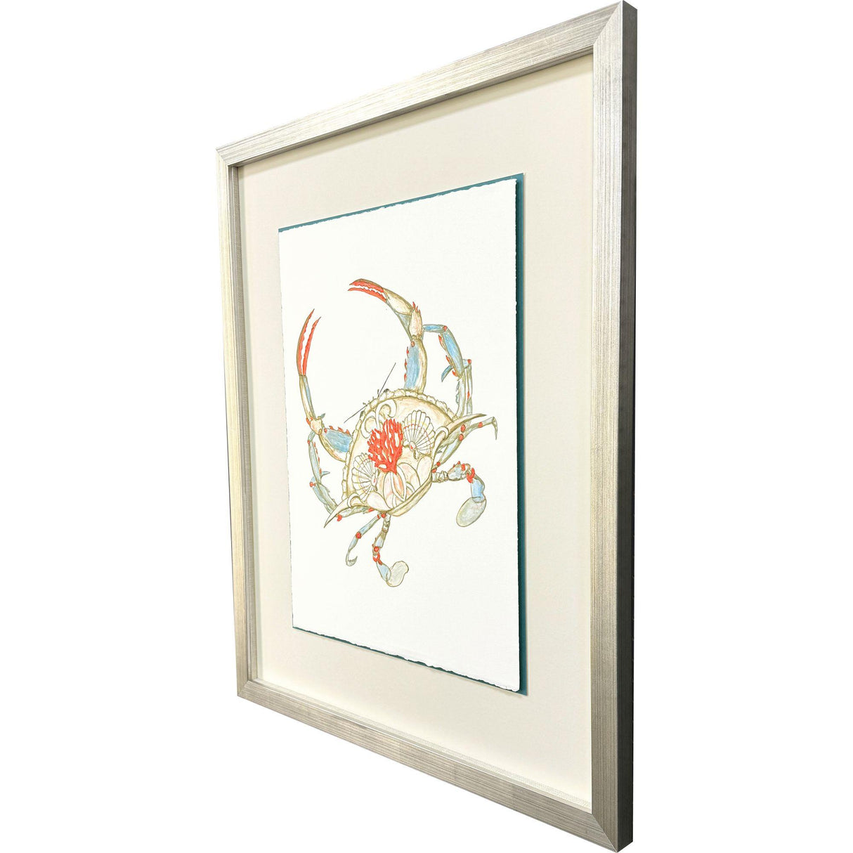 Paragon Crab Celebration II Orange 39 X 33 X 2 Wall Art